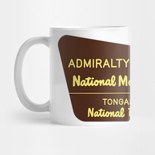 Admiralty Island National Monument sign Mug